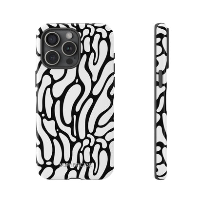 Dark Thoughts in Onyx - Tough Phone Case