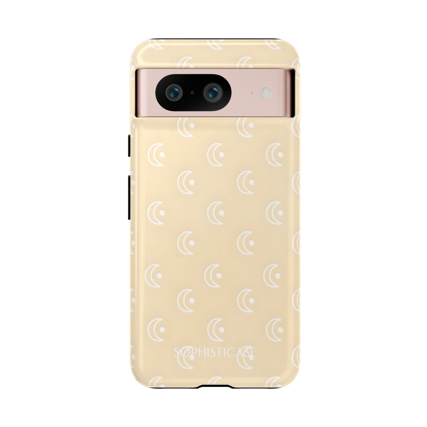 Moon Phase in Yellow - Tough Phone Case for Google Pixel