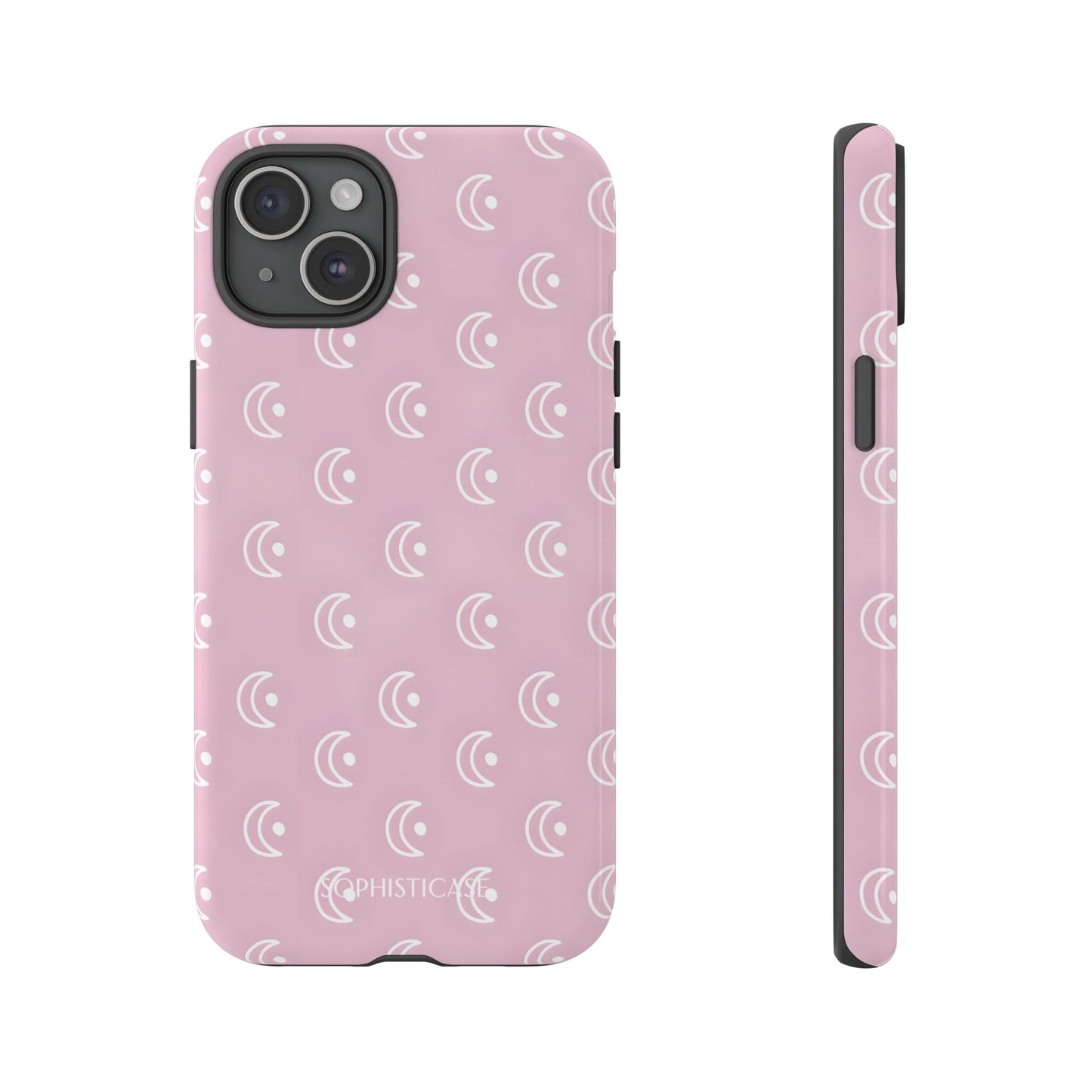 Moon Phase in Pink - iPhone Case