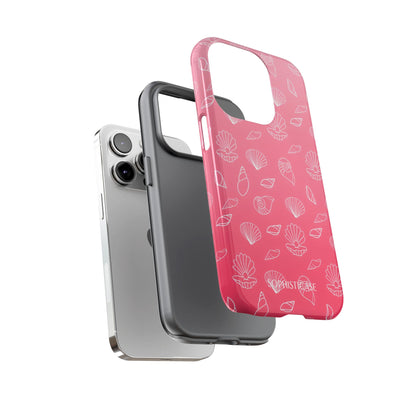 Seashell Society in Sunset Pink - iPhone Case