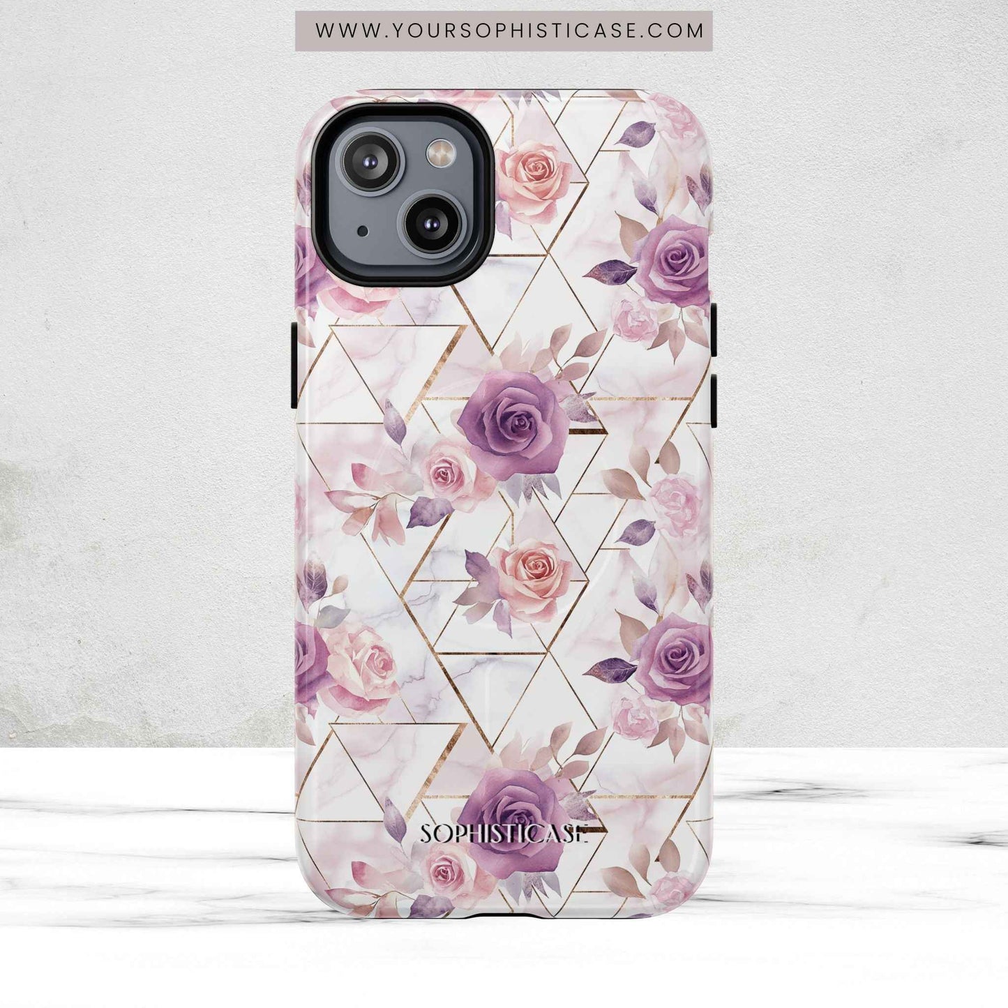 Royal Floral in Rose Royale - iPhone Magsafe Case