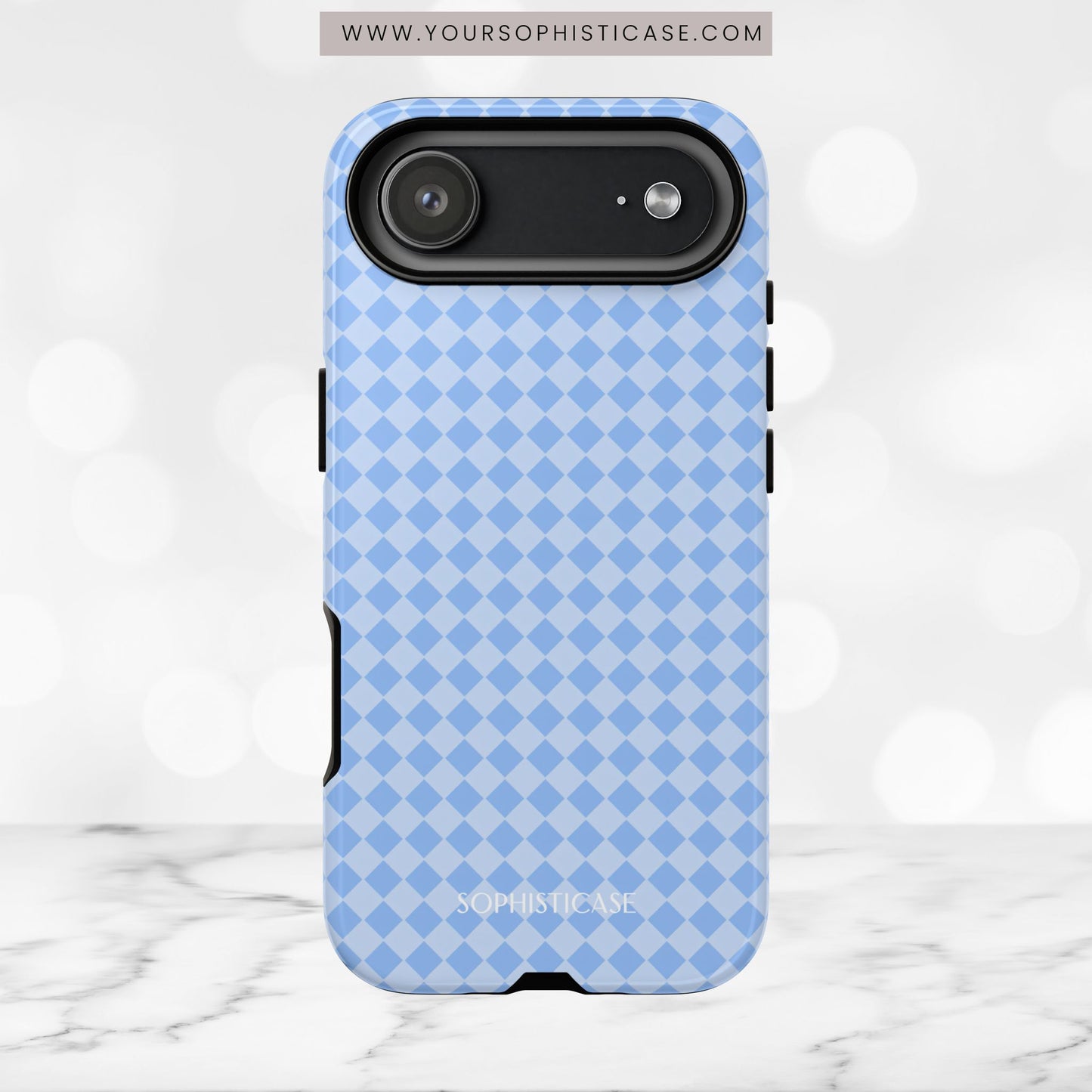 Diamond Diva in Blue - iPhone Case, Samsung Galaxy Case, Google Pixel Case