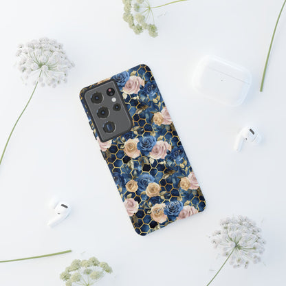Royal Floral in Midnight Rose - Tough Phone Case