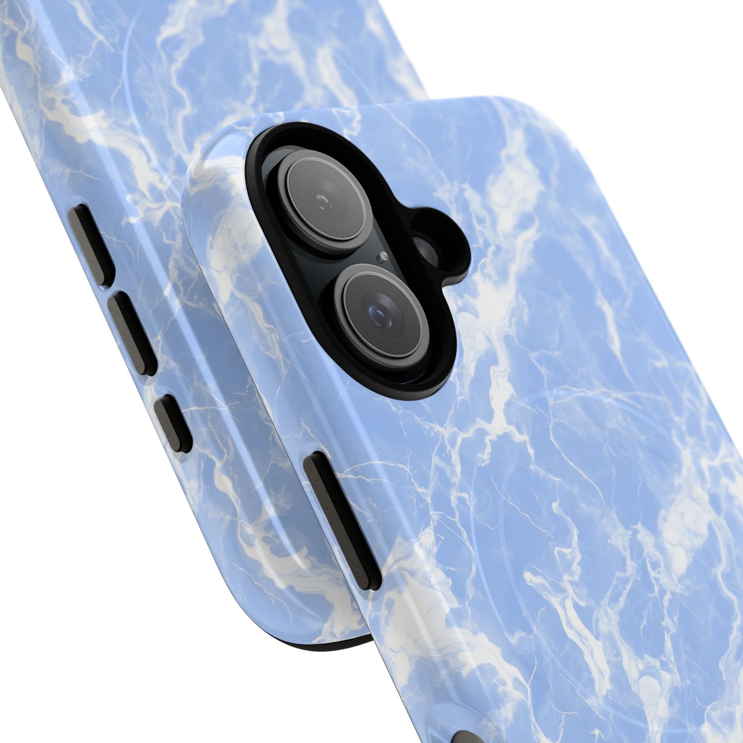 Marble Crush in Blue - Magsafe Case