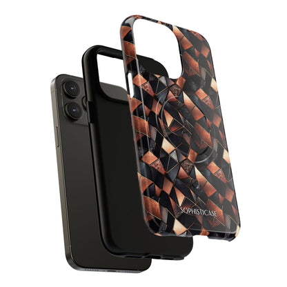 Rose' Runway in Noir Mosaic - Magsafe Case