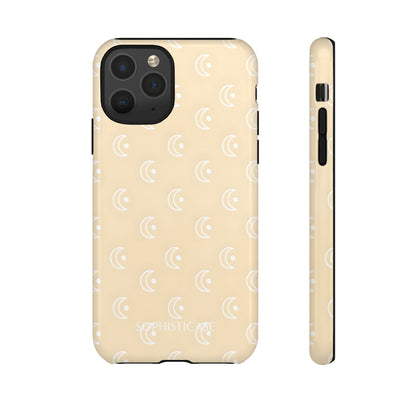 Moon Phase in Yellow - Tough Phone Case for iPhone