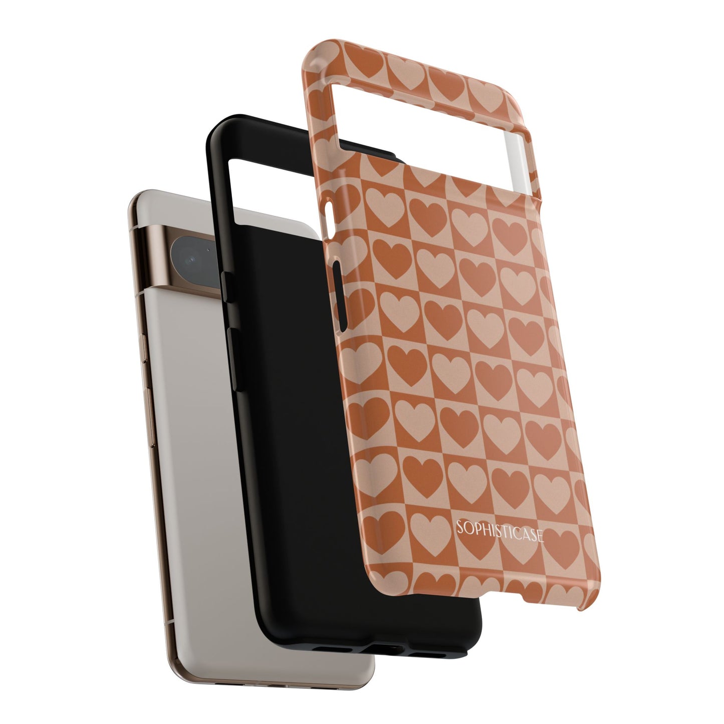 Tough Love in Brown - Tough Phone Case
