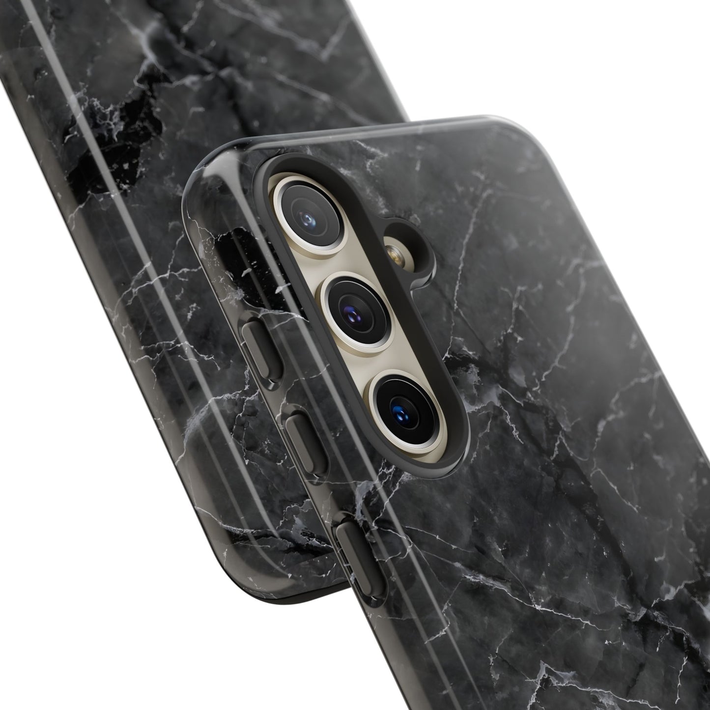 Marble Opulence in Black - iPhone Case, Samsung Galaxy Case, Google Pixel Case