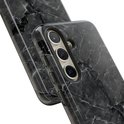 Marble Opulence in Black - iPhone Case, Samsung Galaxy Case, Google Pixel Case