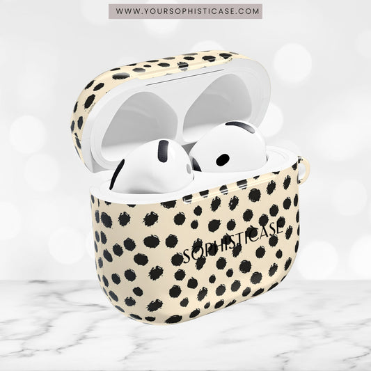 AirPod Cases - Cheetahs and Liars in Beige