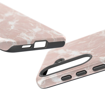 Marble Crush in Neutral Beige - Tough Phone Case