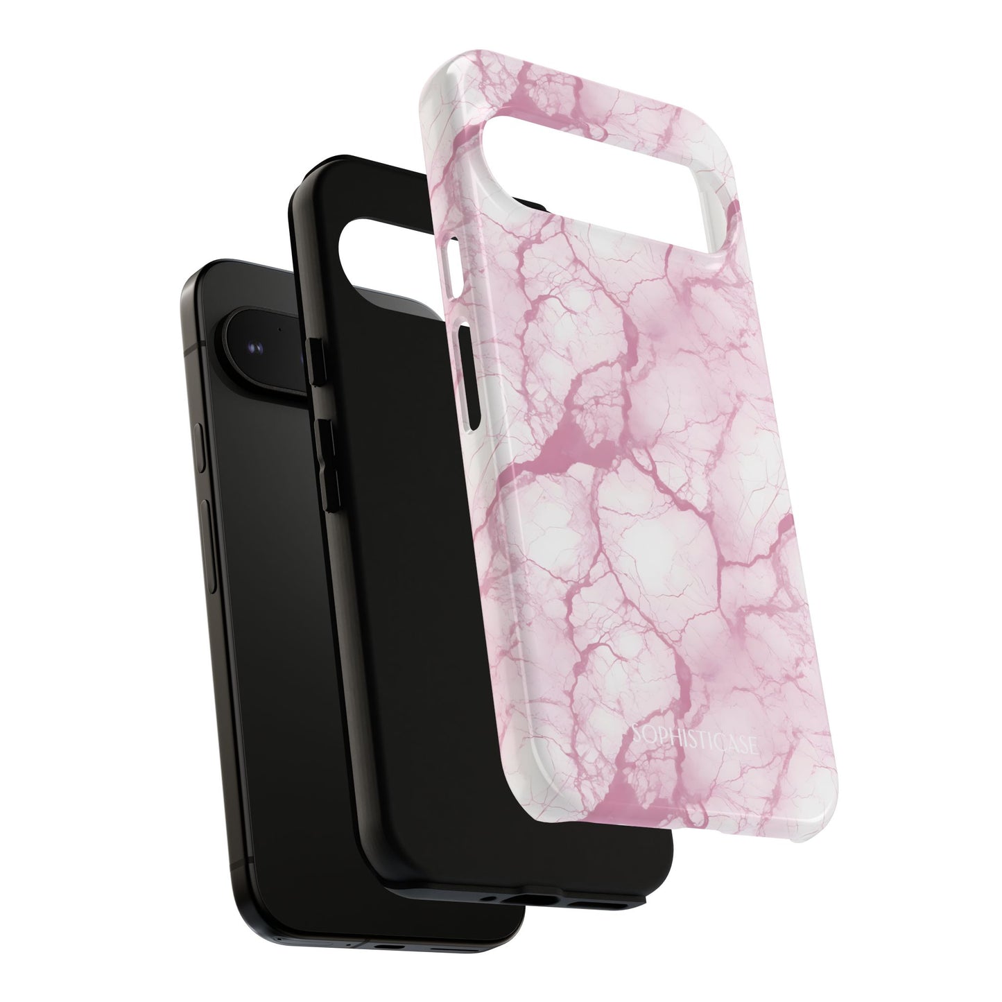 Marble Opulence in Pink - Tough Phone Case