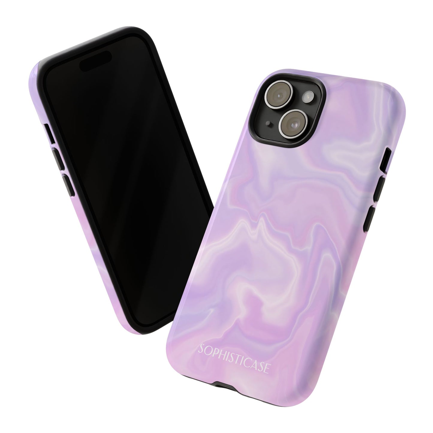 Liquid Magic in Sunset Haze - iPhone Case