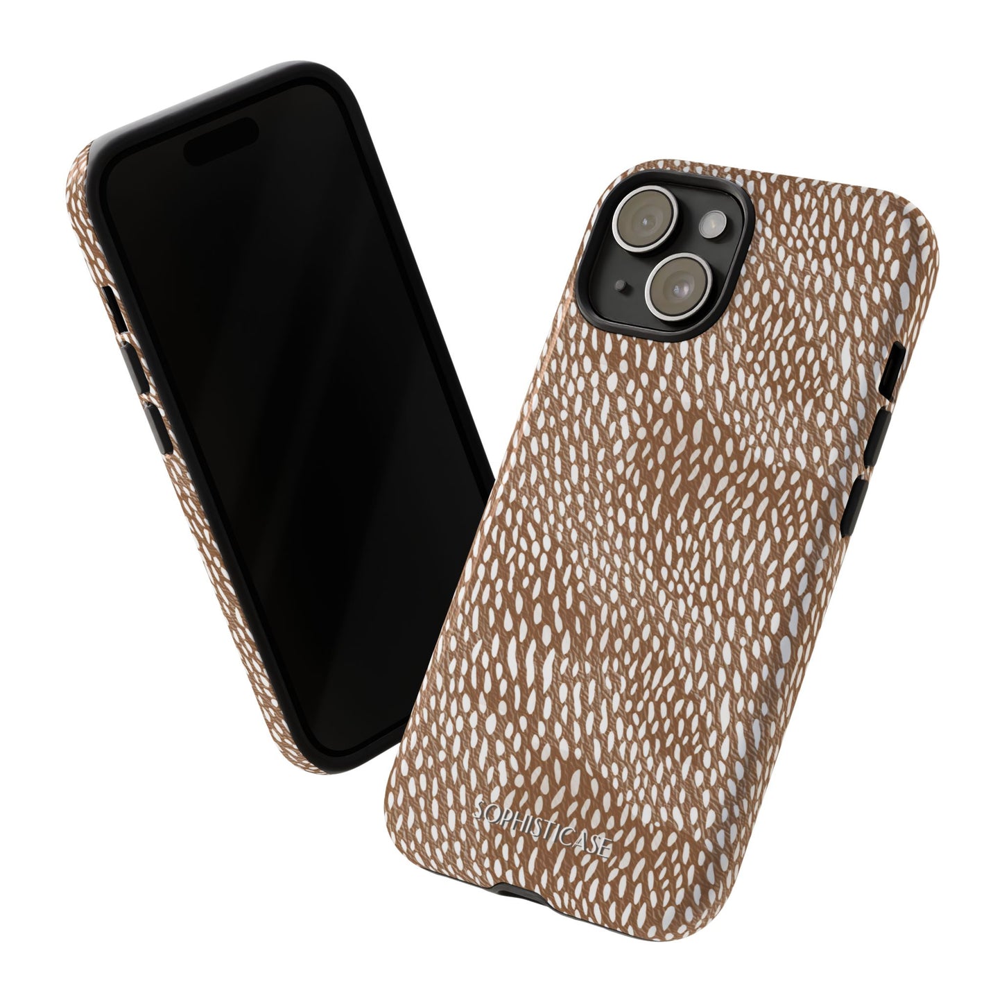Oh Deer! in Brown- Tough Phone Case