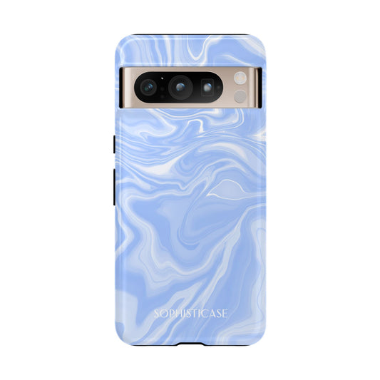 Liquid Dreams in Smoke Blue - Tough Phone Case for Google Pixel