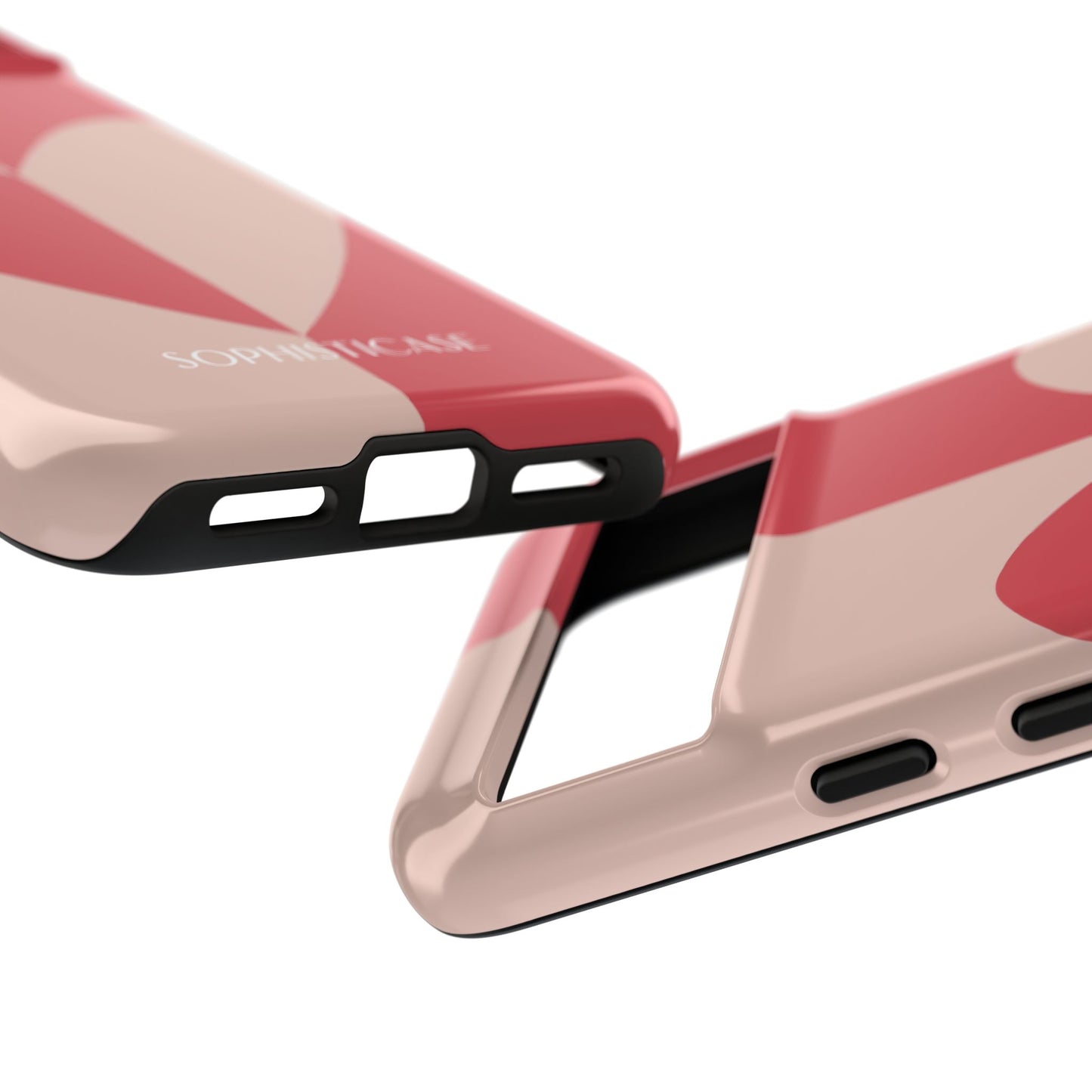 Be Mine in Red and Brown - iPhone Case, Samsung Galaxy Case, Google Pixel Case