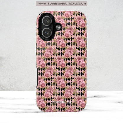 Rose Diamond Romance in Valentina - Magsafe Case