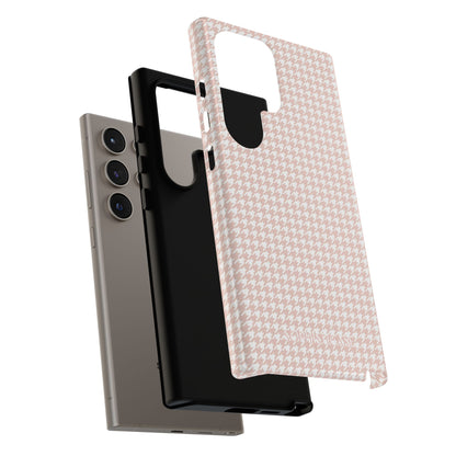 Tough Case - Houndstooth in Neutral