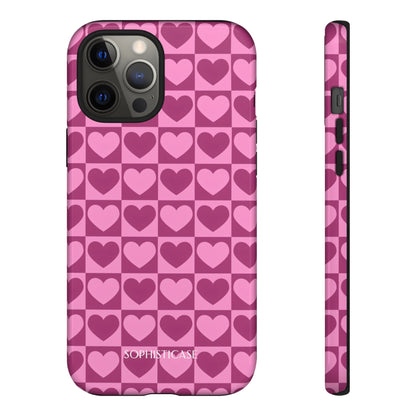 Tough Love in Purple - Tough Phone Case