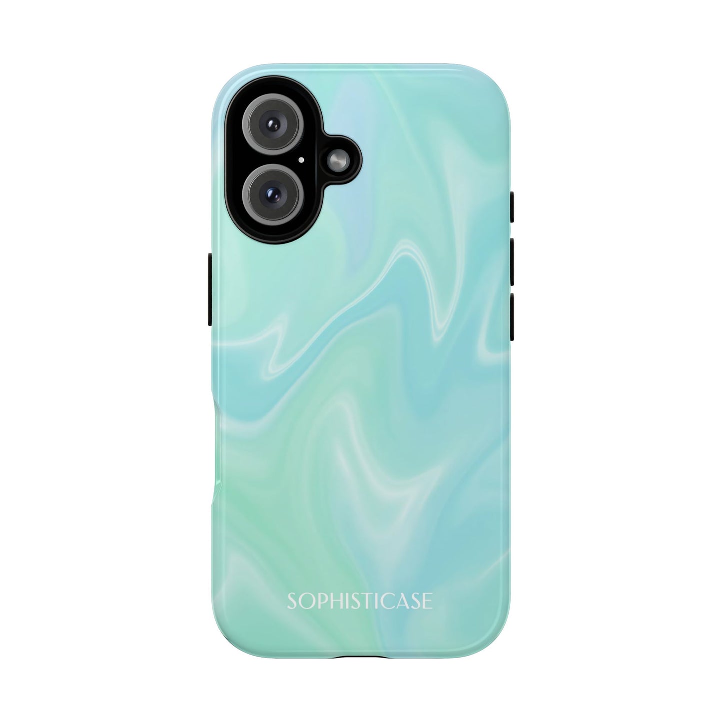 Liquid Magic in Green Haze - Drop Proof Phone Case for iPhone