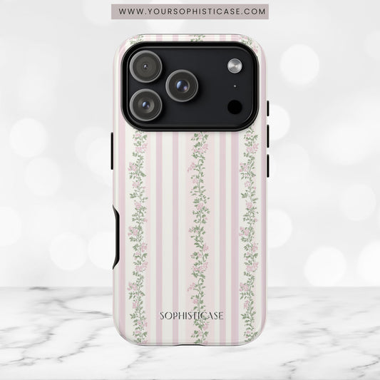 The Sweetest Thing in Coquette Rose Vine - Tough Phone Case