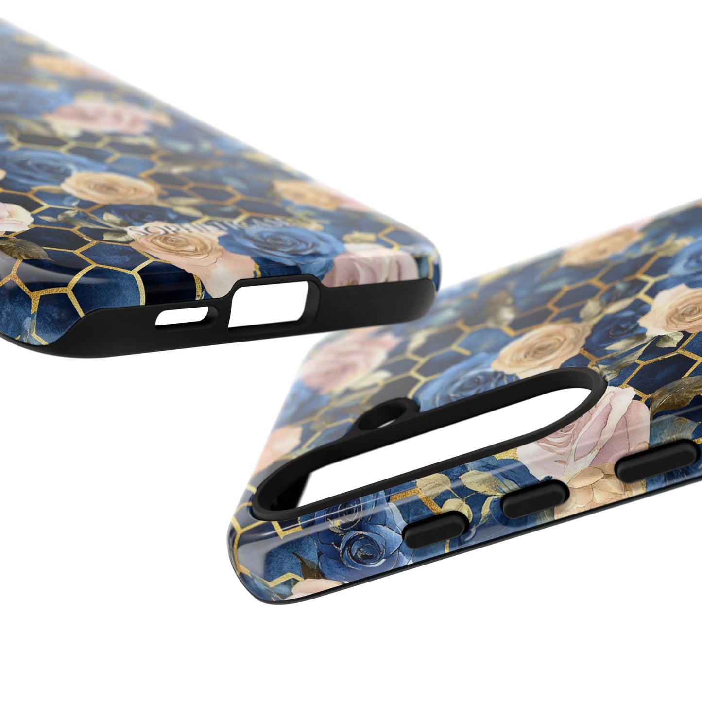 Royal Floral in Midnight Rose - Tough Phone Case