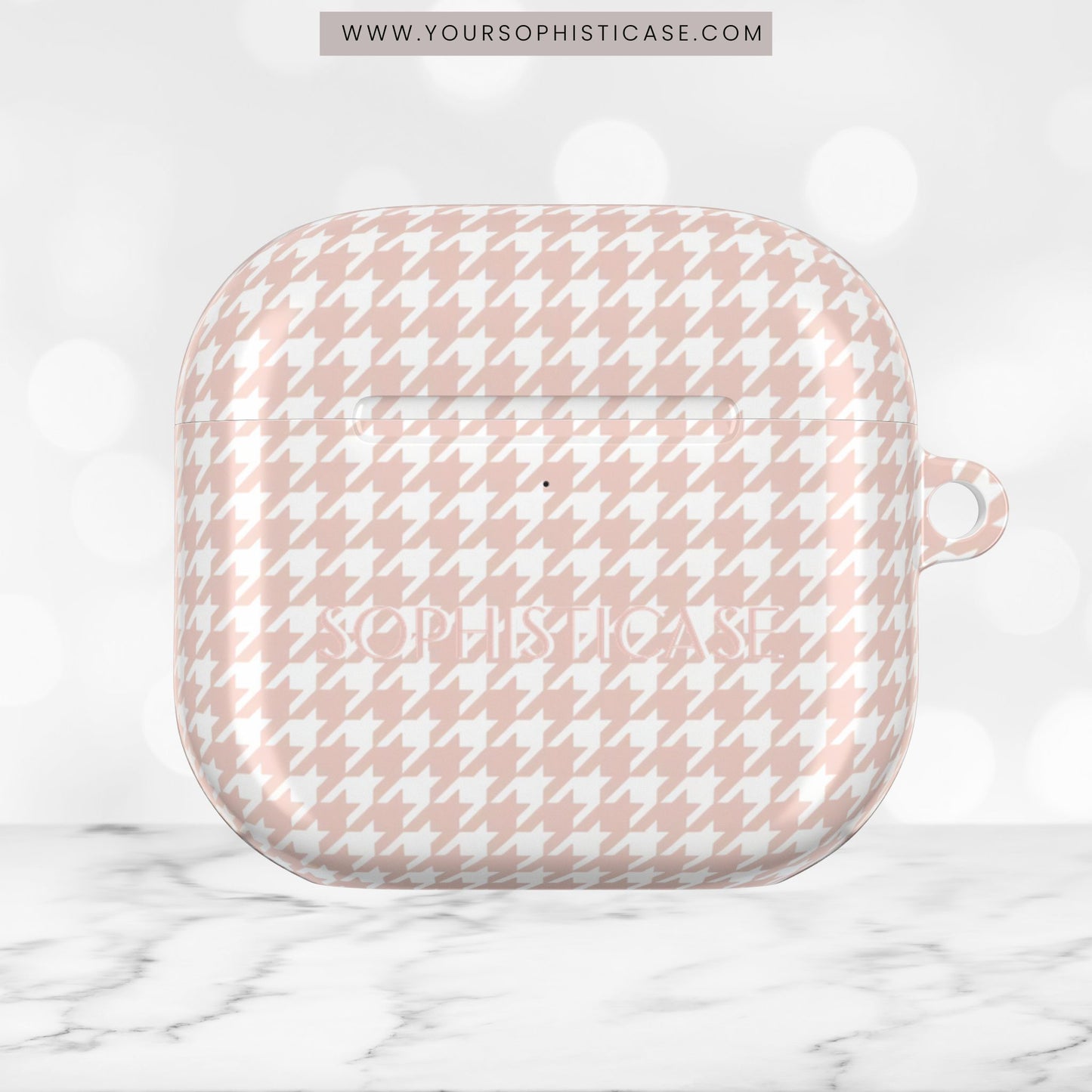 AirPod Cases - Houndstooth in Neutral