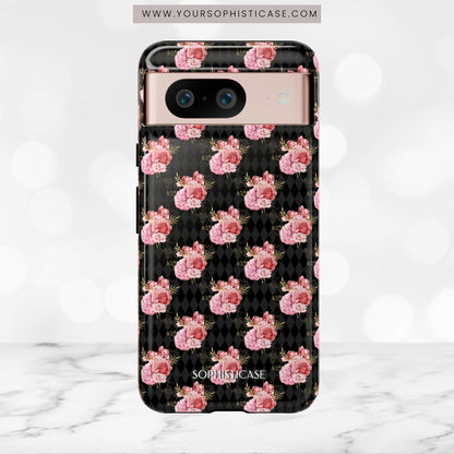 Rose Diamond Romance in Vivienne - Tough Phone Case