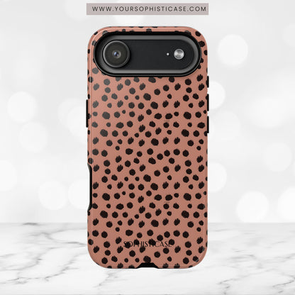 Cheetahs and Liars in Brown - iPhone Case