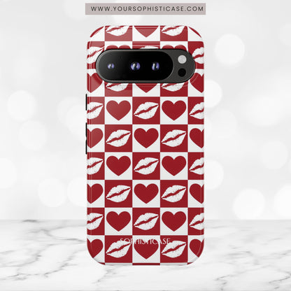 Belle Amie in Red - Tough Phone Case
