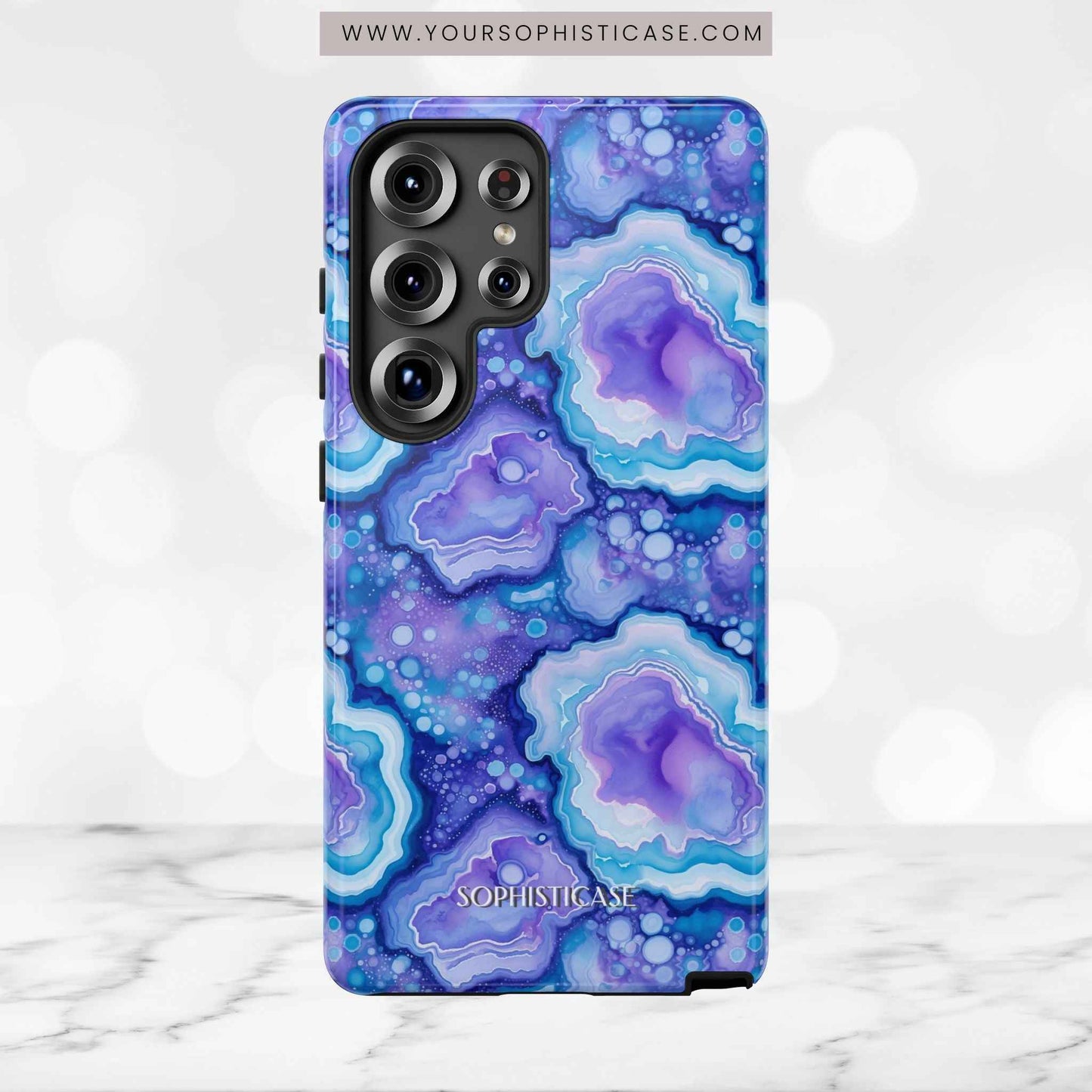 Nightstone in Violet Hour - Tough Phone Case