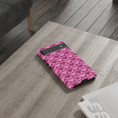 Tough Love in Purple - Tough Phone Case