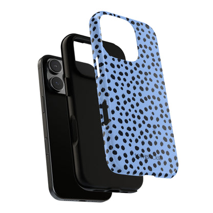Cheetahs and Liars in Blue - iPhone Case