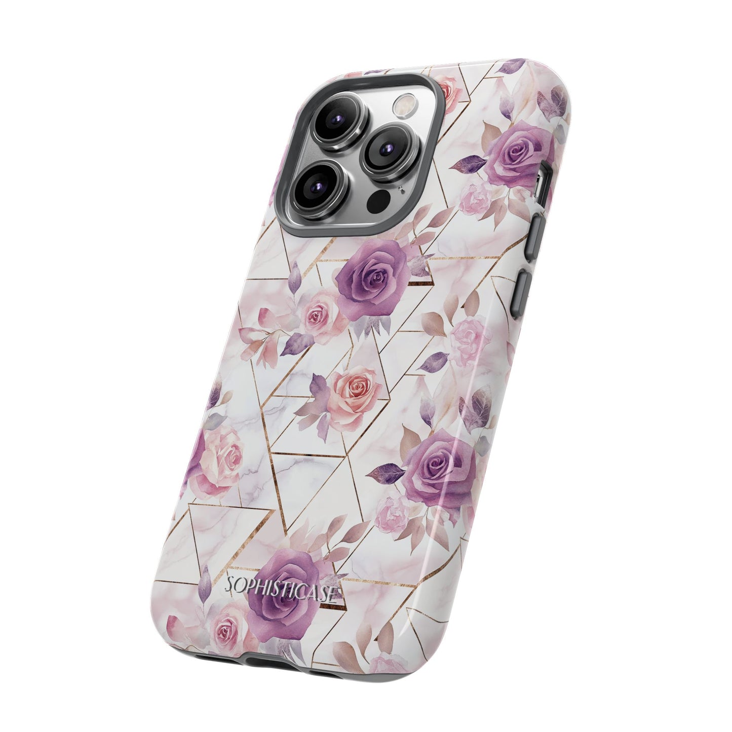 Royal Floral in Rose Royale - Tough Phone Case