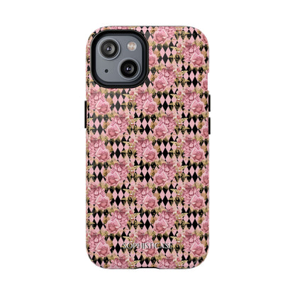 Rose Diamond Romance in Valentina - Magsafe Phone Case
