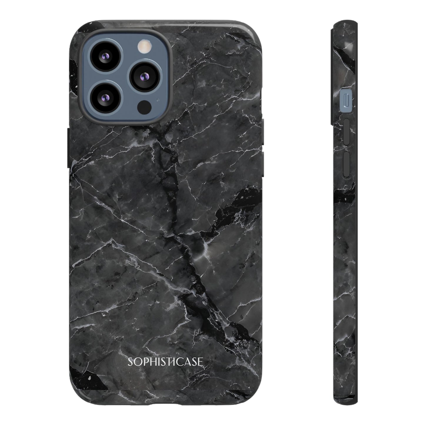 Marble Opulence in Black - iPhone Case, Samsung Galaxy Case, Google Pixel Case