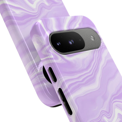 Liquid Dreams in Light Purple - Tough Phone Case