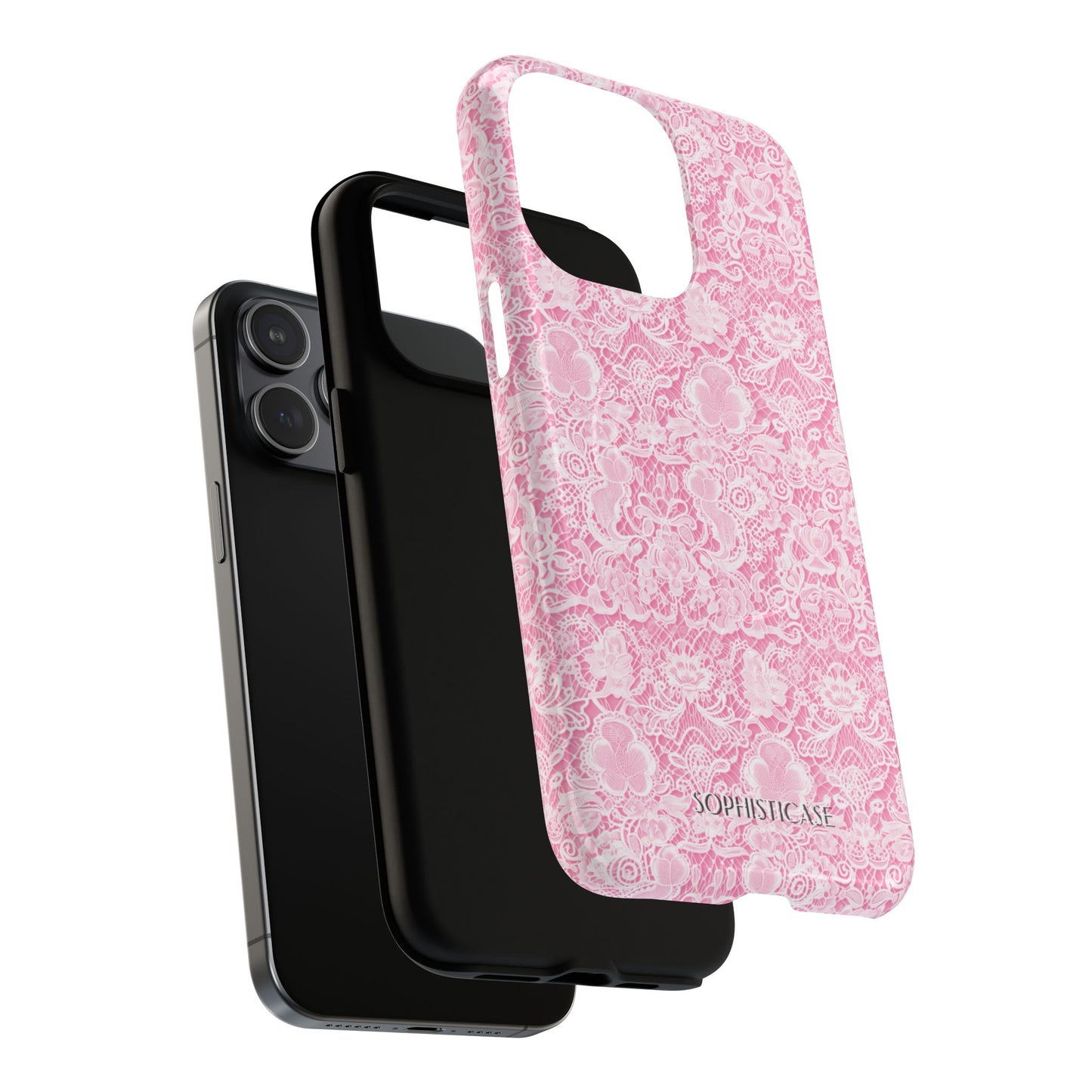 Luxe Lace in Pink - Magsafe Case