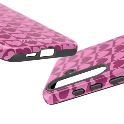 Tough Love in Purple - Tough Phone Case