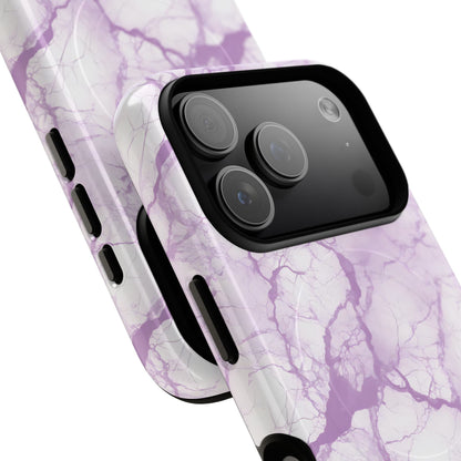 Marble Opulence in Purple - Magsafe Case