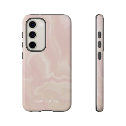 Liquid Magic in Beige Haze - Tough Phone Case for Samsung Galaxy