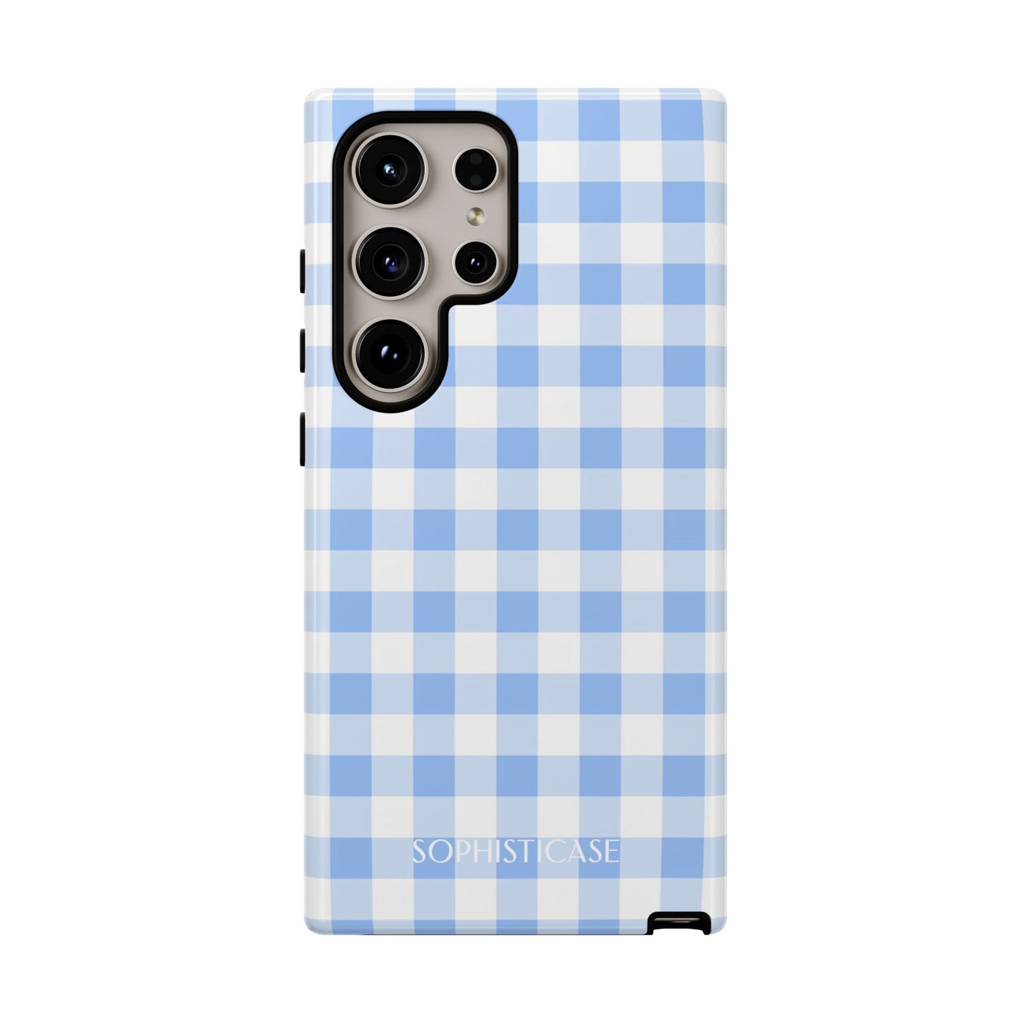 Tough Case - Gingham in Blue