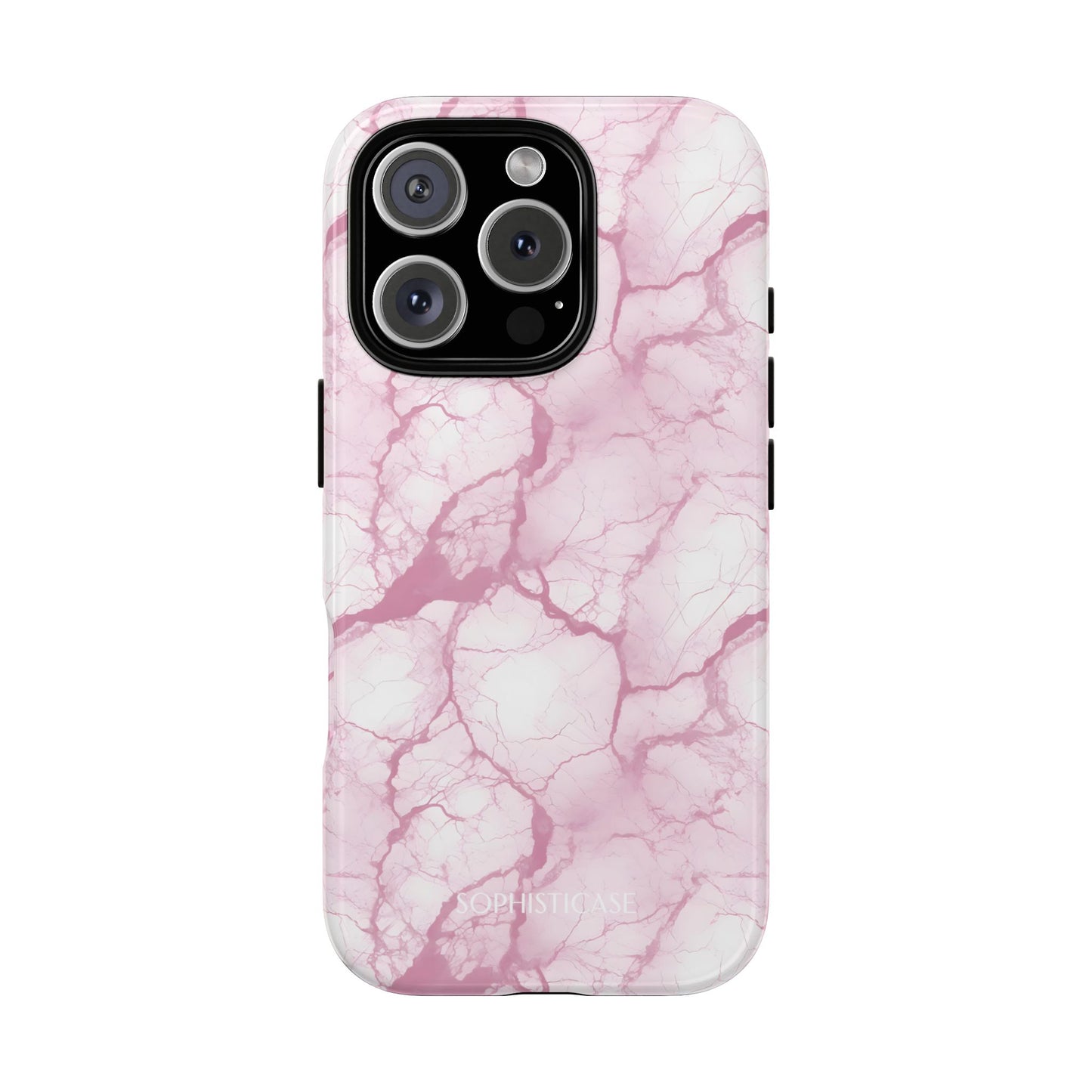 Marble Opulence in Pink - iPhone Magsafe Case