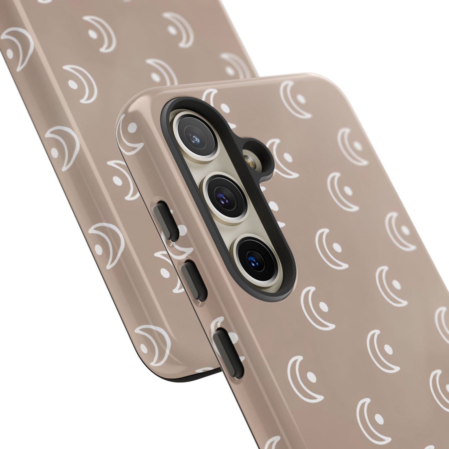 Moon Phase in Boho Brown - Tough Phone Case for Samsung Galaxy