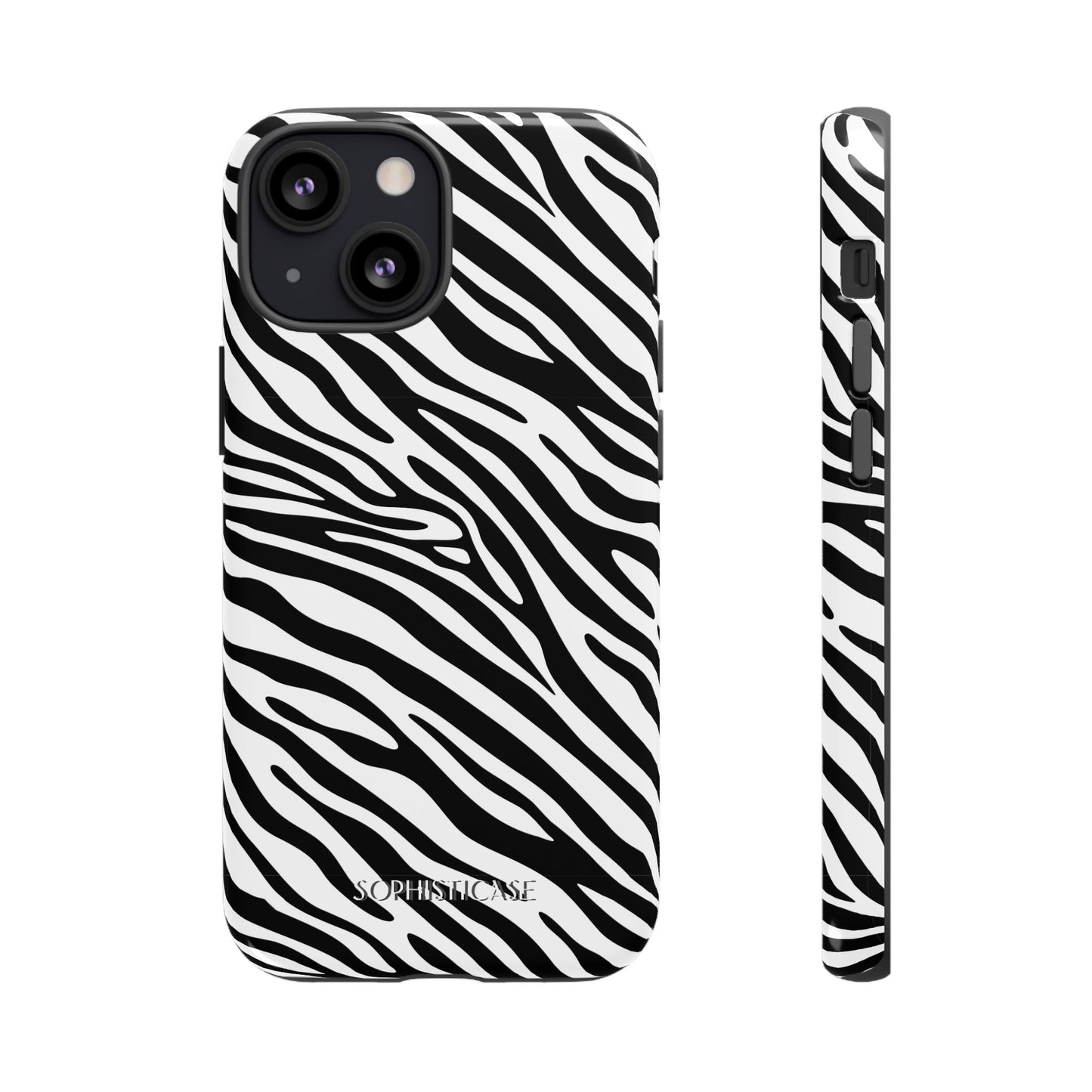 Dark Thoughts in Urban Zebra - Tough Phone Case