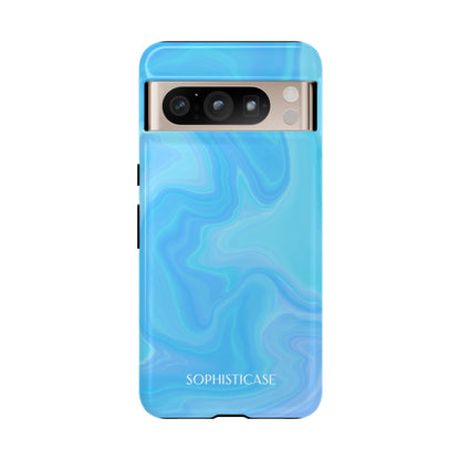 Liquid Magic in Blue - Drop Proof Phone Case for Google Pixel