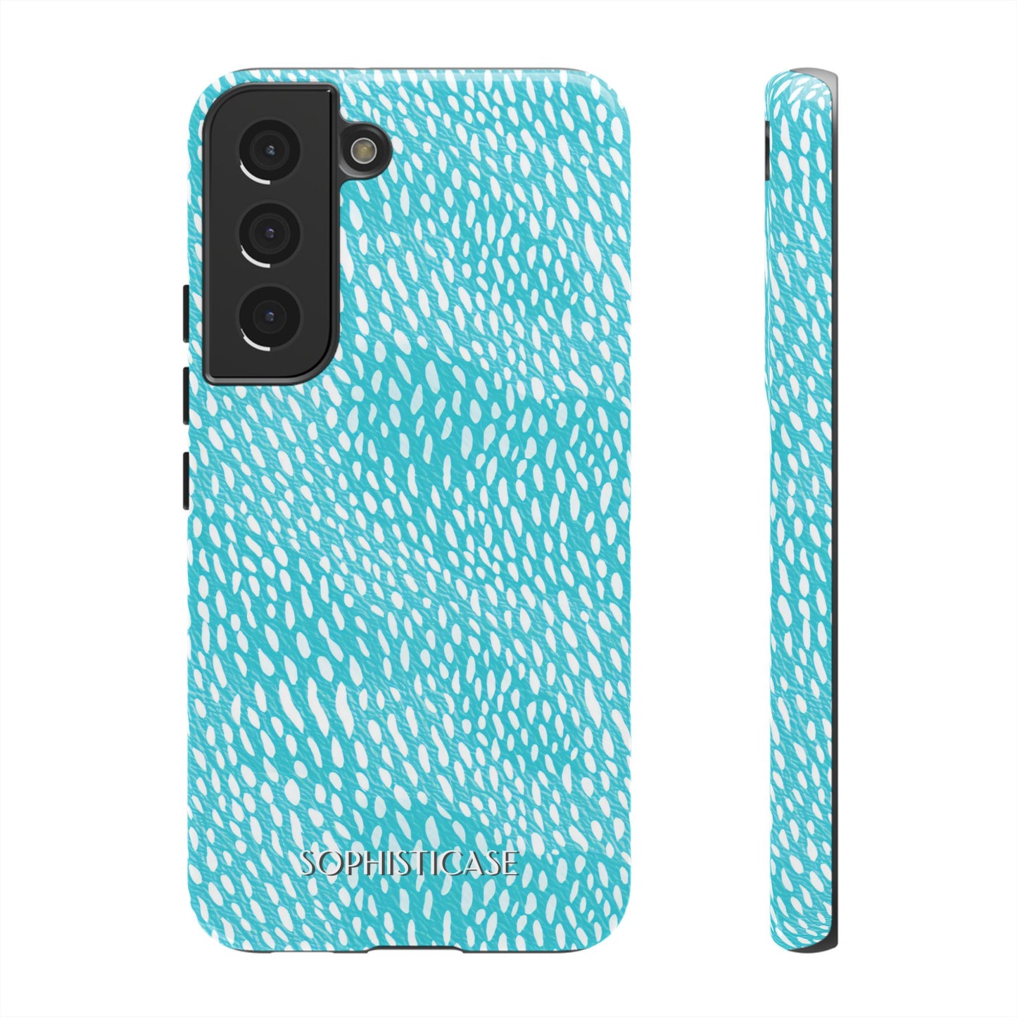 Oh Deer! in Aqua - Tough Phone Case for Samsung Galaxy