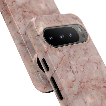 Marble Opulence in Pink - iPhone Case, Samsung Galaxy Case, Google Pixel Case