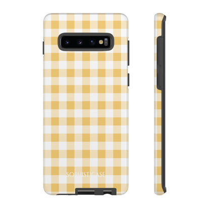 Tough Case - Gingham in Yellow