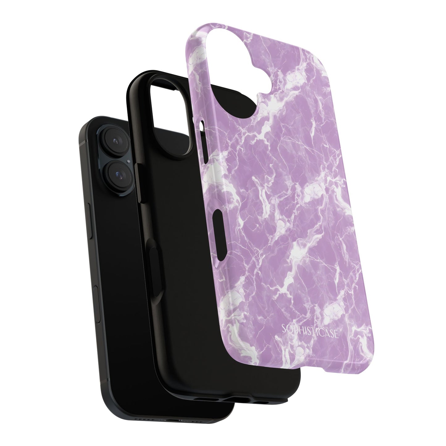 Marble Crush in Purple - iPhone Magsafe Case